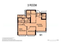 Blk 438C West Edge @ Bukit Batok (Bukit Batok), HDB 3 Rooms #591359111